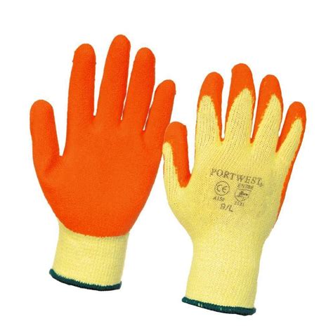 Large Non Slip Elasticated Gloves Builder Gardening Gloves Latex