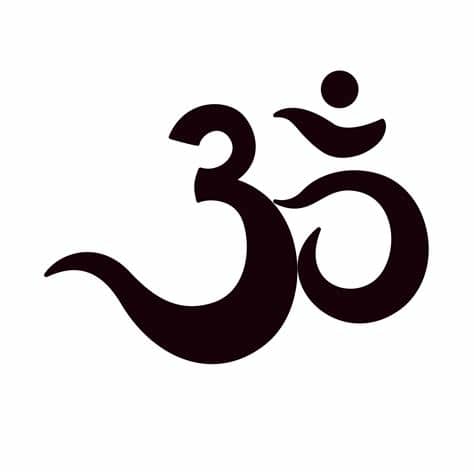 (a fi) la mintea omului = (a fi) evident, clar. Om o Aum sonido sagrado indio, mantra original, una ...