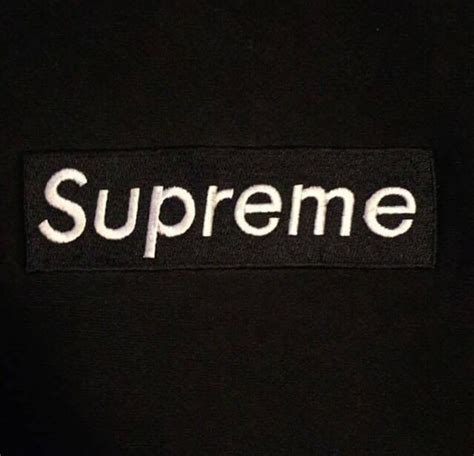 Supreme Black Logo Png Download High Quality Supreme Logo Black
