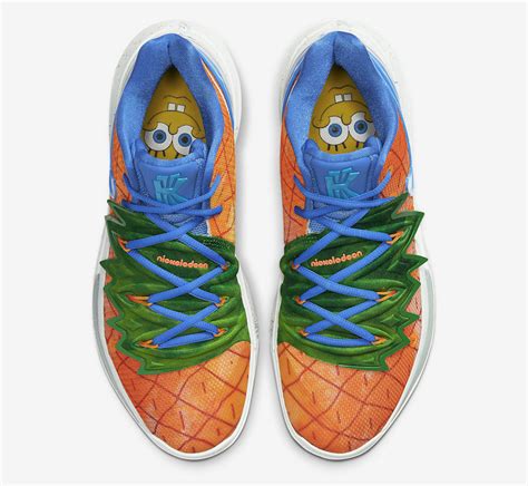 Spongebob Nike Kyrie 5 Pineapple House Cj6951 800 Release Date Sbd