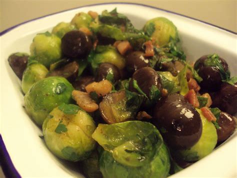Add chestnuts, brussels sprouts, butter and seasoning. Me, My Food and I: Christmas, Me - Unplugged and a Happy New Year