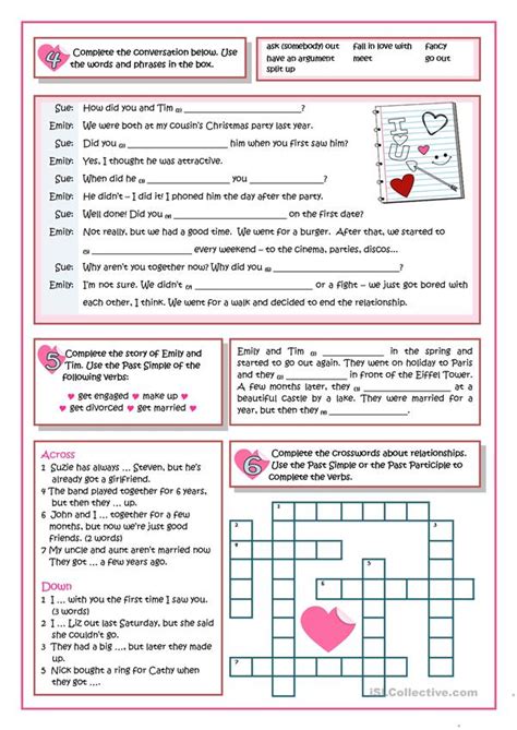 Relationships Worksheet Free Esl Printable Worksheets Made By Teachers