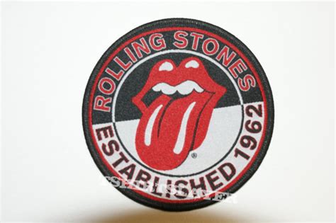 Rolling Stones Established 1962 Patch Tshirtslayer Tshirt And