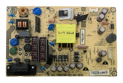 Sharp Pltvel253xax3 Power Supply Led Board For Lc 32lb370u