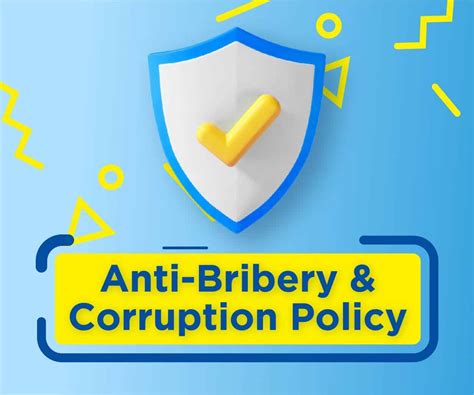 Anti Bribery And Corruption Policy Tfvalue Mart