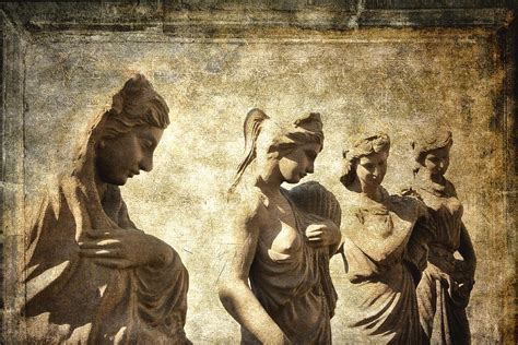 four women of antiquity photograph by daniel hagerman