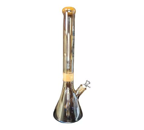 Genie Glass Beaker Bong Iridescent 7mm 19 James Bong 420