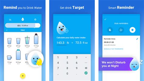 5 Best Water Reminder Apps For Android Android Authority