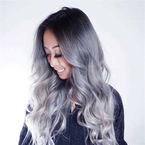 Silver Ombre Grey Ombre Hair Is The New Blonde Color The
