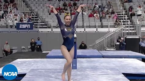 Natalie Wojcik Beam Routine Ncaa Gymnastics Championship Youtube