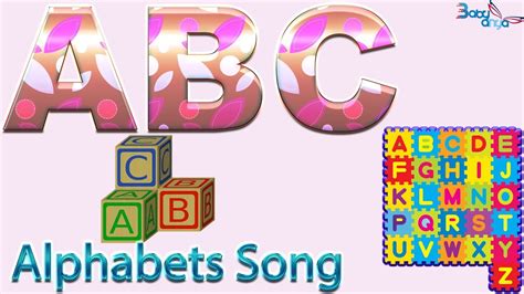 Abc Songabc Song Nursery Rhymes Learn Alphabets For Kids Abcd