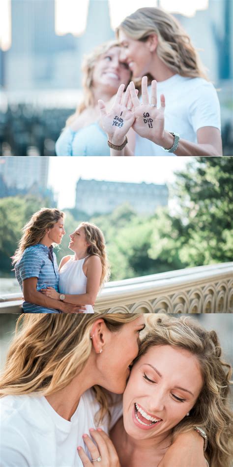 Lesbian Engagement Pictures Engagement Photo Poses Engagement Photo