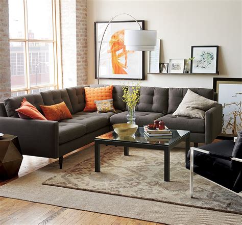 Dark Grey Sofa Living Room Decor Ideas
