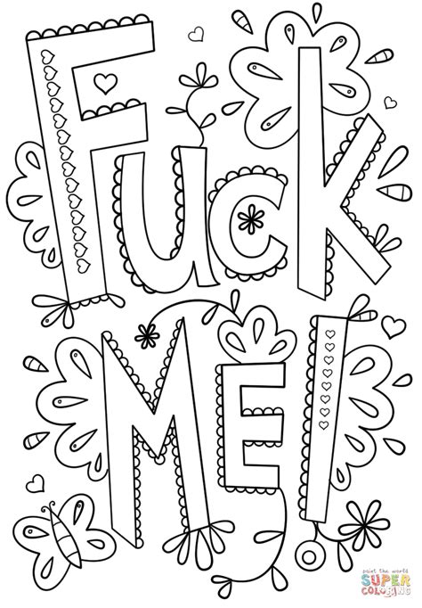 fuck me coloring page free printable coloring pages