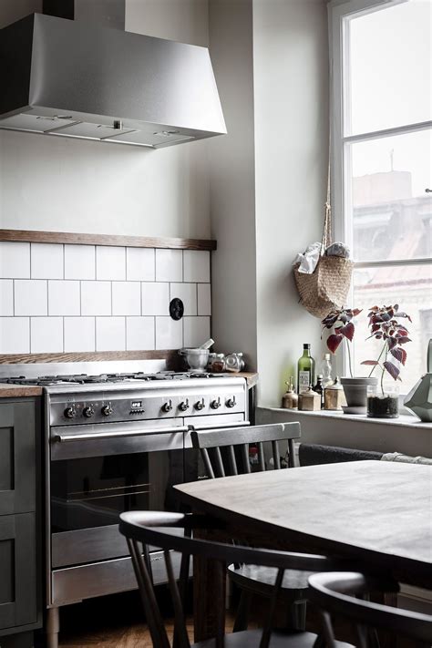 Kitchen In Olive And Dark Wood Via Coco Lapine Design Blog Kitchen