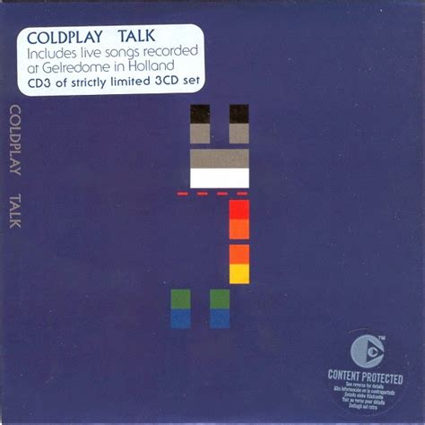 Welcome To Wherever You Are Coldplay Talk Netherlands 3cd Single Us