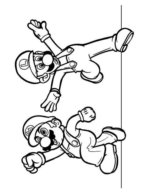 This is also one of the super mario coloring pictures that shows mario from the front. Free Coloring Pages | Coloring Book Corruptions