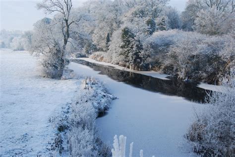 River Bann Frozen At The Corbet © Michael Wallace Geograph Ireland