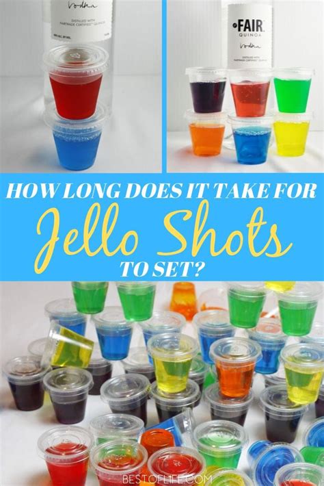 And to be perfectly honest, it's more of a cream color than true white. How Long Does it Take Jello Shots to Set? - The Best of Life®