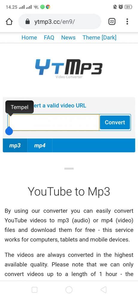 You don't need an account, the only thing you need is a youtube url. Cara Mudah Unduh Video dan MP3 di Youtube Tanpa Aplikasi ...