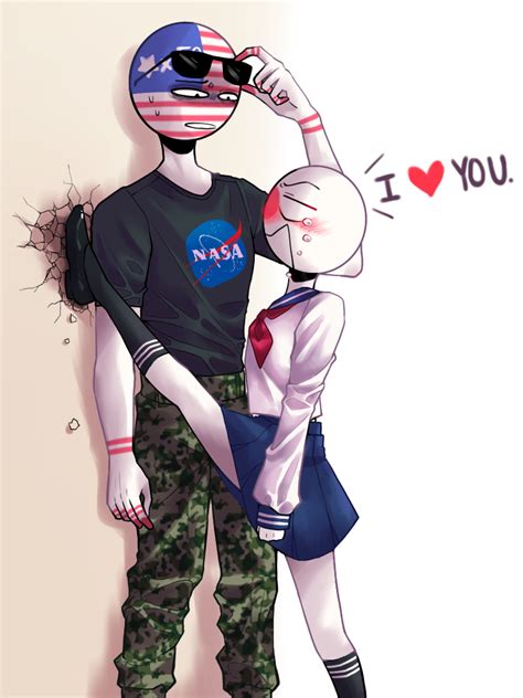 Countryhumans Askrequest — Hey Could You Do Some America X Japan