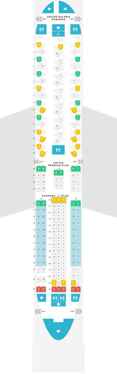 United Airlines Seat Map 767 400 Two Birds Home