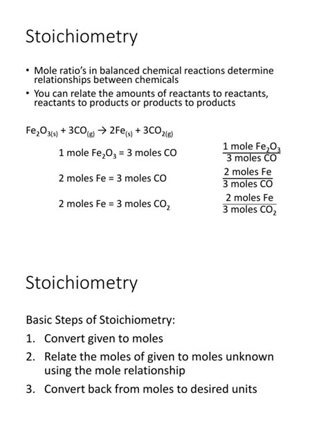 Stoichiometry Pdf Pdf Mass Concentration Chemistry Stoichiometry