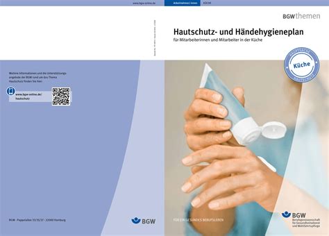 Ab wann und wie oft bekommt ein baby das fläschchen? Hautschutz- und Händehygieneplan Küche