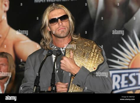 Wwe Superstars Wrestlemania Press Conference Stock Photo Alamy