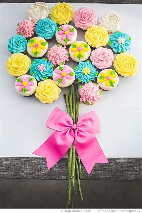 Best Cupcake Cakes Recipe Flower Cupcakes Are A Perfect Dessert Recipe For Any Occasion Flower