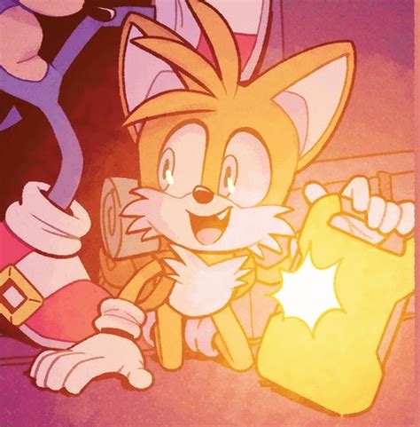 Tails And His Little Teffie Sonic Idw 33 Milesprower