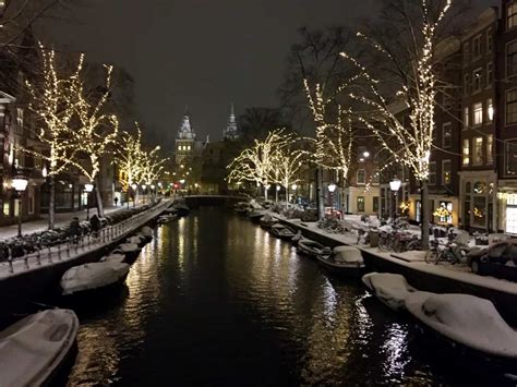 Photos Of Winter In Amsterdam