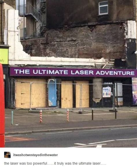 The Ultimate Laser Adventure Funny Store Signs Know Your Meme