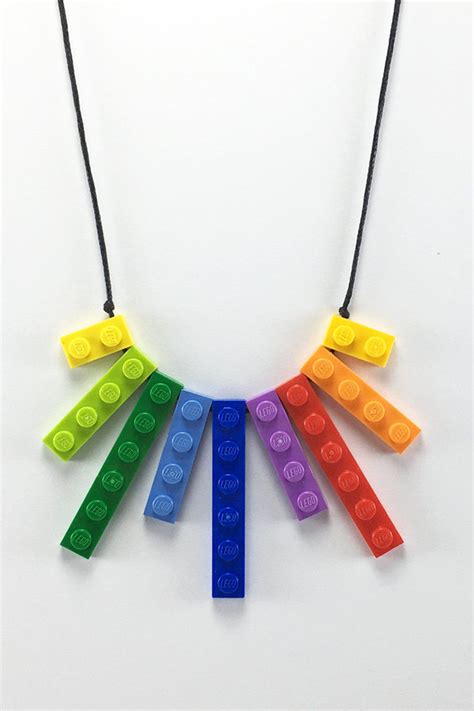 This Very Cool Necklace Made With Lego Bricks Will Bill Bring Joy To