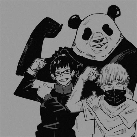 Inumaki Maki Panda Hazlx Anime Animes Wallpapers Fanart