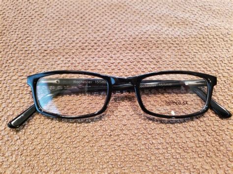romco r 5a military eyeglass frames black 52 22 155 new ebay