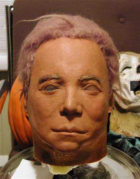 This Is The Original William Shatner Mask That Michael Myers Was Based