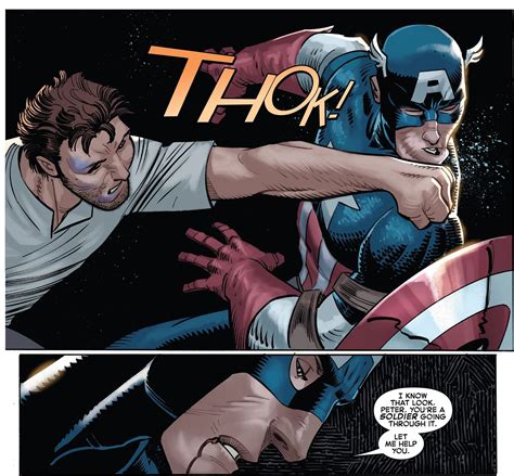 Did Steve Rogers Learn From Spider Man Over Punching Captain America