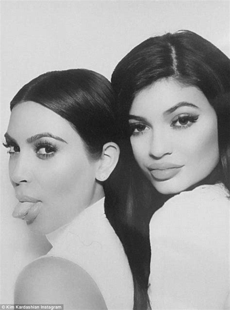 pucker up kylie jenner appeared to have a significantly plumper pout than older sister kim