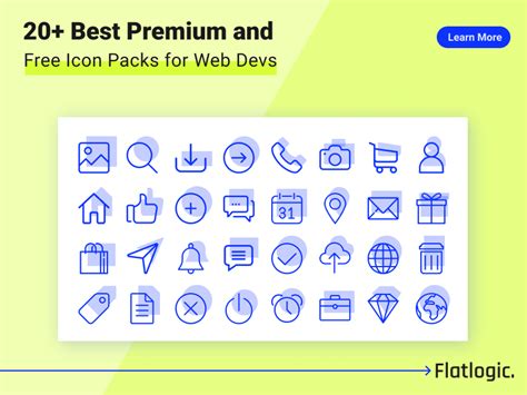 Icon Packs Best Premium And Free For Developers And Designers