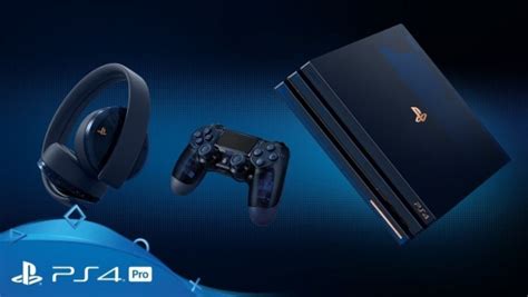 Sony Presenta La Ps4 Pro 500 Million Limited Edition