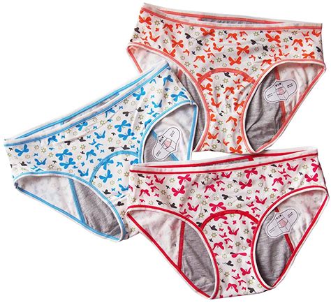 Intimates And Sleep Womens Girls Menstrual Period Briefs Panties Teen