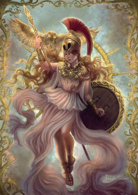 athena art print by lourdes saraiva greek goddess art athena goddess athena greek goddess
