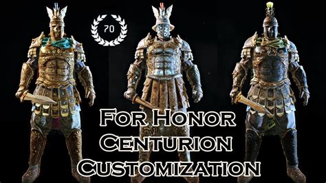Centurion Customization Personal For Honor YouTube