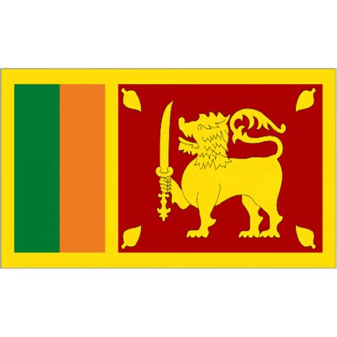 Sri Lanka Medium Hand Flag World Flag Shop