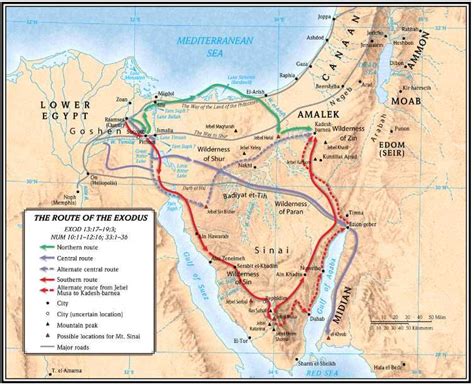 Red Sea Crossing Map Share Map
