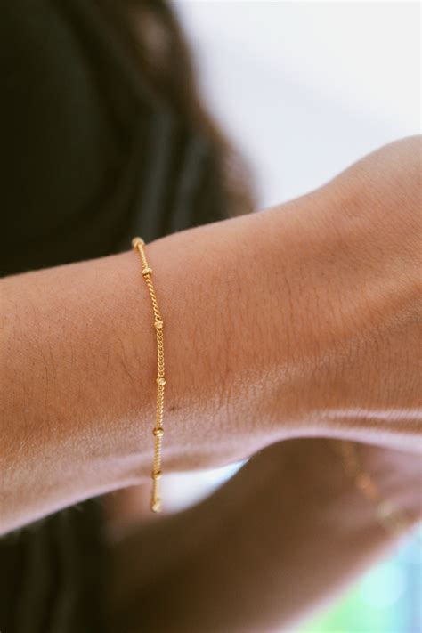 Gold Chain Bracelet Designs For Girls