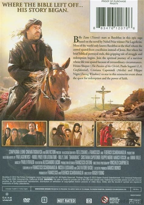 Barabbas Dvd 2012 Dvd Empire