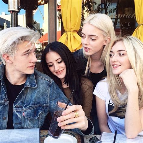 male model lucky blue s sisters pyper starlie and daisy smith vogue