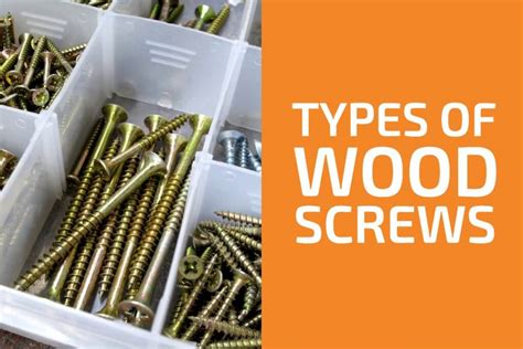 Different Types Of Wood Screws Their Usecases Handyman S World
